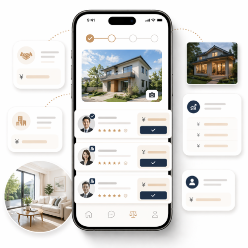 買いたい業者から提案が届く