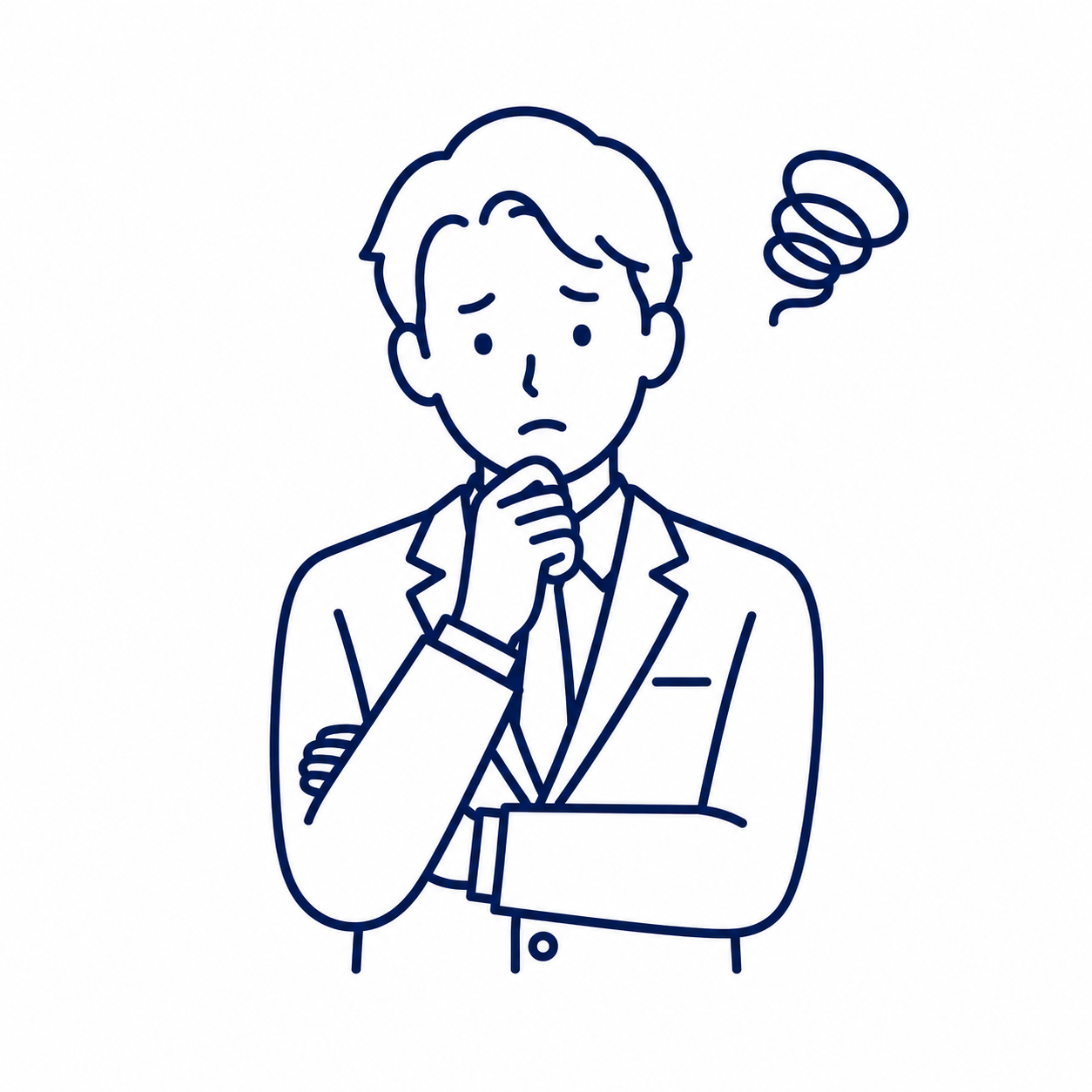 営業コストが増えているイメージ